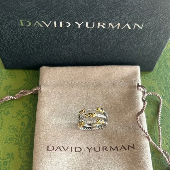 David Yurman ring Sz8❤️ - Picture 3 of 4